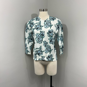 Halogen‎ White Floral Cardigan